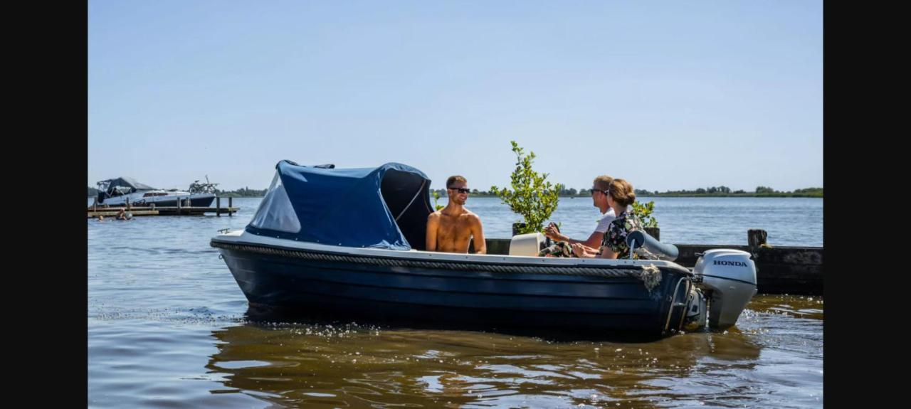 Kajuit423 6Pers 5Sterren Vakantiepark Bergumermeer Aan Het Water In Friesland Met Zwembad Villa Suameer Bagian luar foto