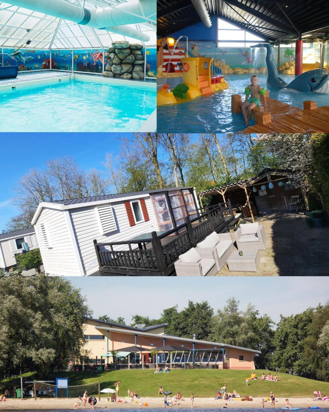 Kajuit423 6Pers 5Sterren Vakantiepark Bergumermeer Aan Het Water In Friesland Met Zwembad Villa Suameer Bagian luar foto