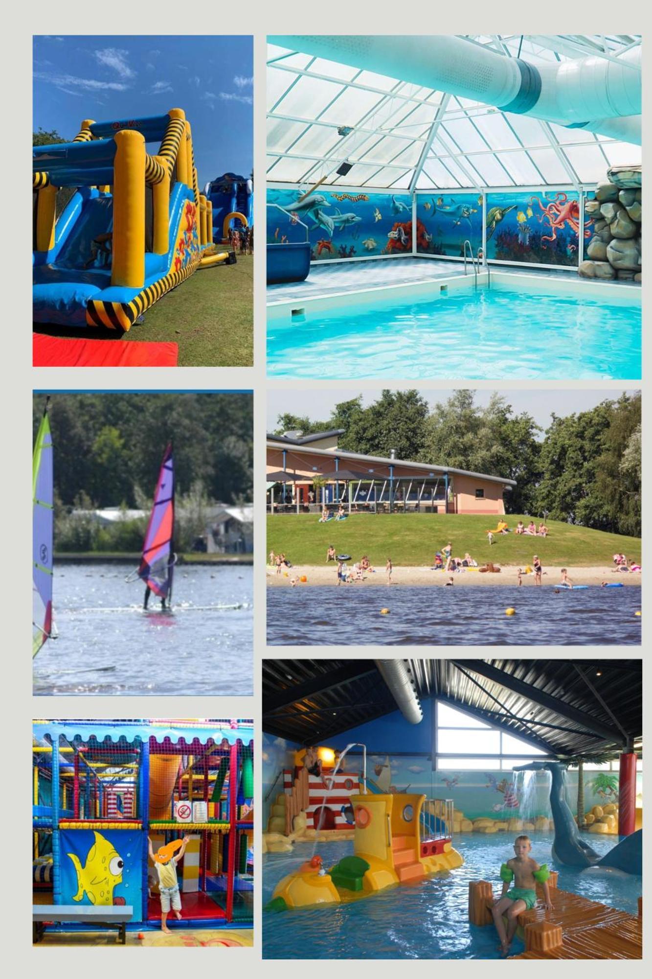Kajuit423 6Pers 5Sterren Vakantiepark Bergumermeer Aan Het Water In Friesland Met Zwembad Villa Suameer Bagian luar foto